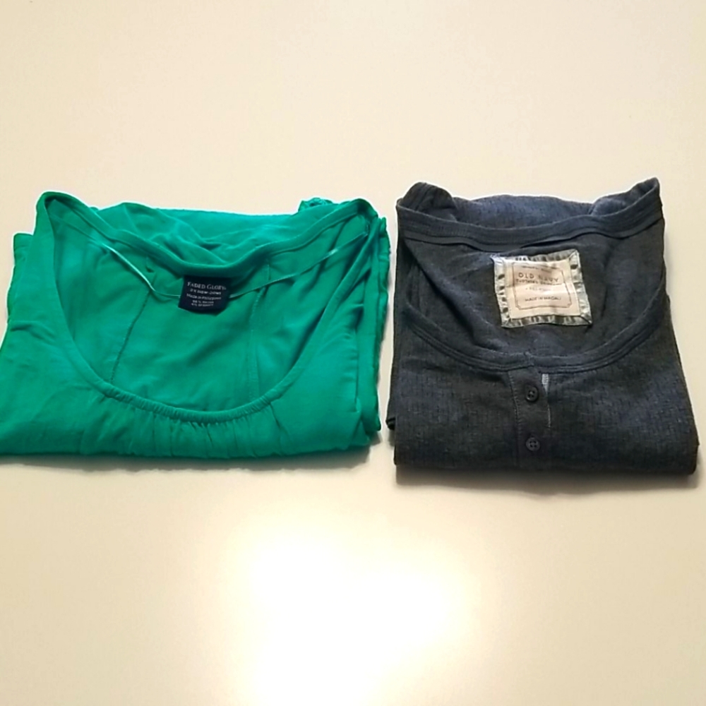 Women's Plus Sized Casual Tops, Lot of 2, Size XXL